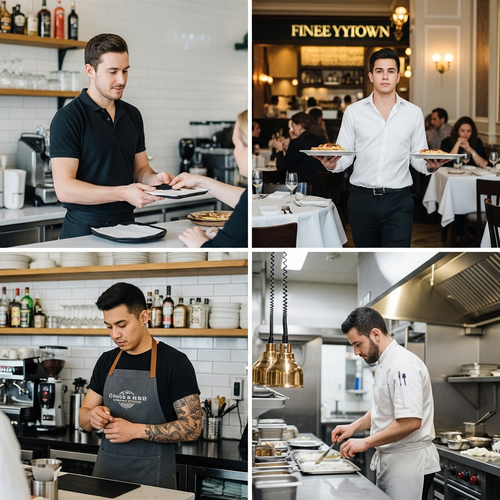 restaurant uniform system workflow