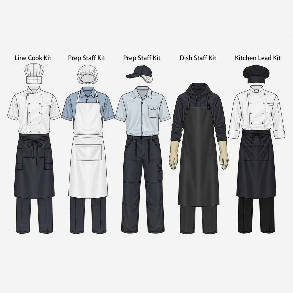 restaurant uniform system kitchen kits